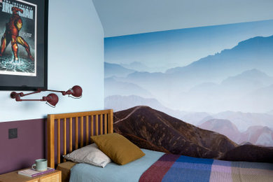 Kids' room - large transitional kids' room idea in West Midlands