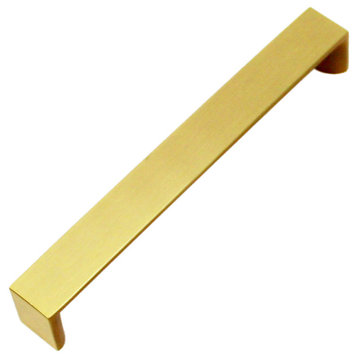 Dowell Series 3007 Handles, 10 Pack, Brushed Brass, 160mm / 6.3" CTC