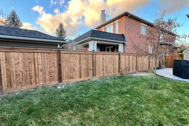 Wooden Fence project in Mississauga, ON