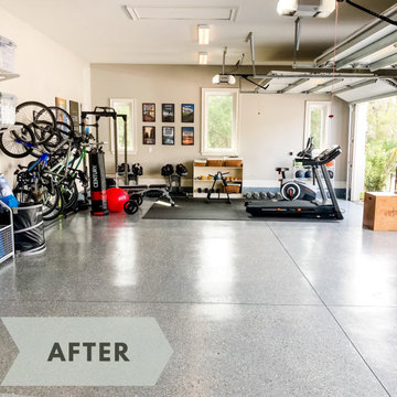 Garage with Gym Transformation!