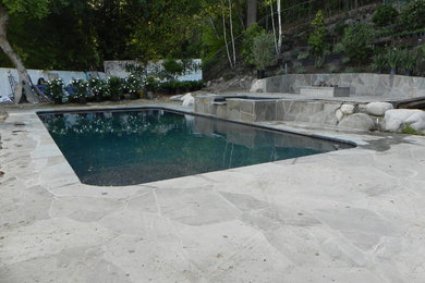 Example of a pool design in Los Angeles