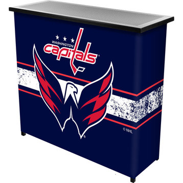 NHL Portable Bar With Case, Washington Capitals