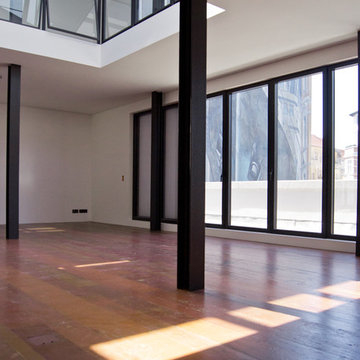 Wohnbereich Penthouse mit Galerie