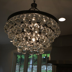 Robert Abbey - White Modern Kitchen - Chandeliers