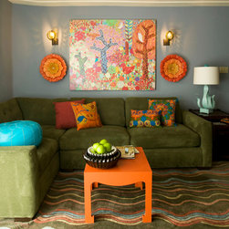 Bright + Neutral Living Room - Artwork