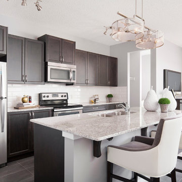 Allee Duplex Showhome in Cornerstone in Northeast, Calgary