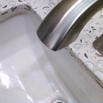 St. Pete Beach Espresso Recycled Glass Kitchen