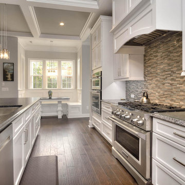 St James White Painted Cabinets