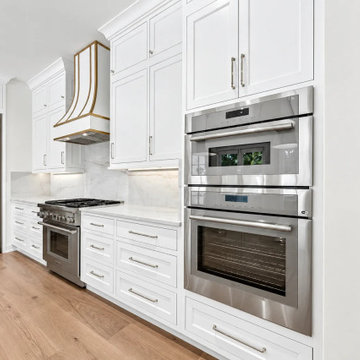 Tall Kitchen Cabinets & Built-In Oven Wall | Glen Kernan