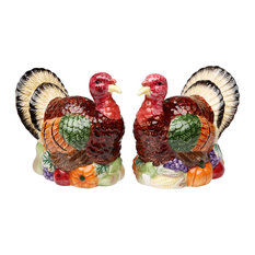 Turkey Salt and Pepper Shakers, Set of 2