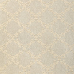 Century Classic - Fanciful Trellis Wallpaper G580302 - Wallpaper