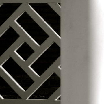 Chinese Chippendale Railing - Diamond