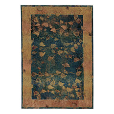 Oriental Weavers Kharma 349B4 Blue/Gold Area Rug 4' X 5' 9