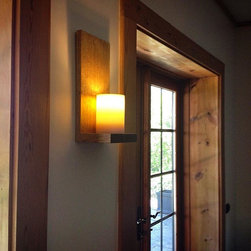 Vela Ahşap Aplik - Wall Sconces