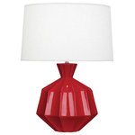 Robert Abbey - Robert Abbey Orion - 27" One Light Table Lamp, Oyster Linen Shade - Shade Included: TRUE* Number of Bulbs: 1*Wattage: 150W* BulbType: A* Bulb Included: No
