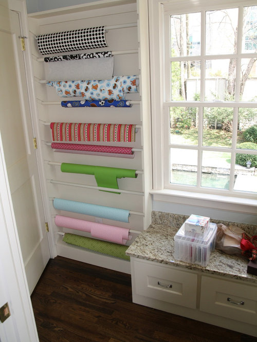 Wrapping Paper Closet Houzz