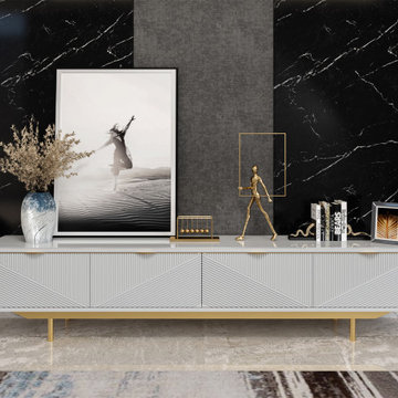 Modern high-end luxury TV stand for apartments and houses