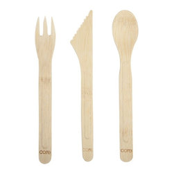 Disposable Bamboo Flatware - Disposable Utensils