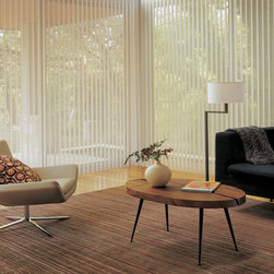Hunter Douglas Luminette Window Coverings - Vertical Blinds