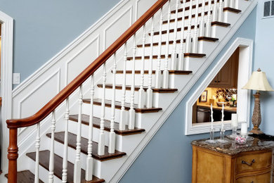 Inspiration for a staircase remodel in Cincinnati