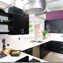Designer Range Hoods - Futuro Futuro "Jupiter Glass" Series - Range Hoods And Vents