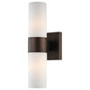 2-Light 14" Wall Sconce in Copper Bronze Patina