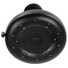 Brondell Nebia Corre Four-Function Fixed Shower Head, Black