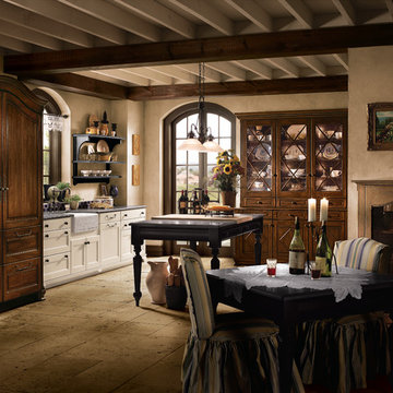Wood-Mode/Brookhaven Kitchen & Dining Room