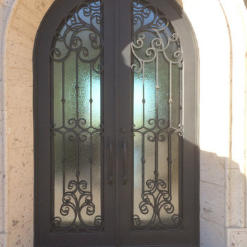 Steel and Glass Doors