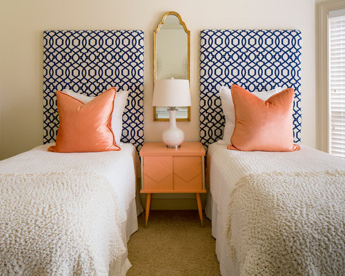 Apricot Bedroom | Houzz