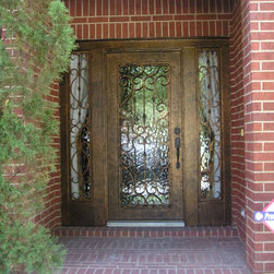 Wrought Iron Exterior Entry Doors - Products