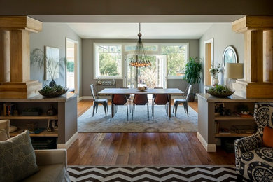 Dining room - contemporary dining room idea in San Francisco