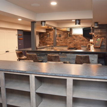 Best basement renovation in New Market Maryland with new photos