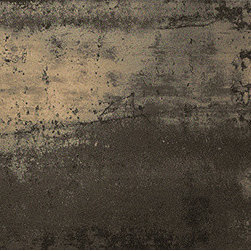"New" Metallic Porcelain Tile 12" x 24" Steel Black - Tile