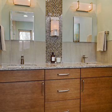 Soothing master bathroom