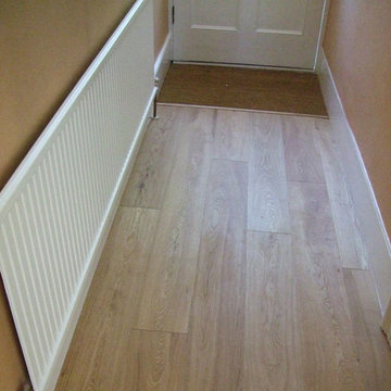 Rustic Oak Oiled Floor Laid In Private House