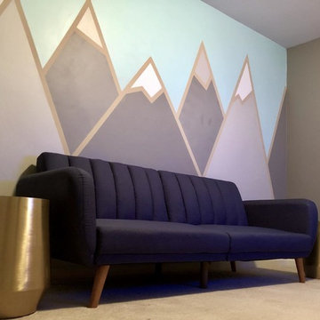 Playroom Design & Decorative Wall Paint