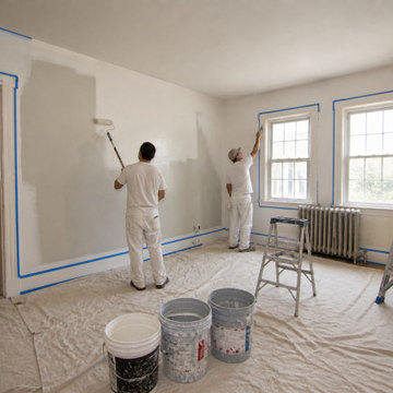 Lancaster, MA — Whole Home Interior Painting + Trim Upgrade