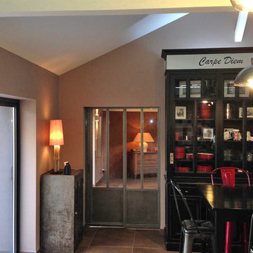 Transformation d'un garage en cuisine