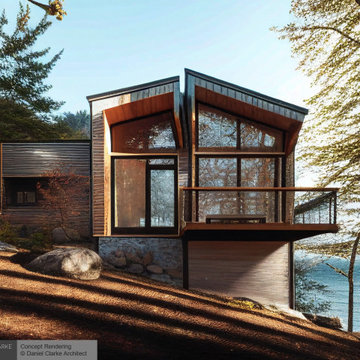 Modern West Coast Luxury Cabin