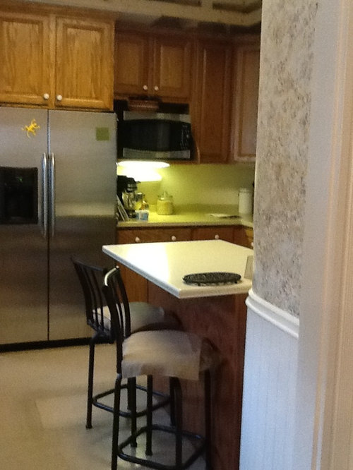 Solid wood countertops