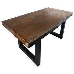 Industrial Outdoor Dining Tables by GDFStudio