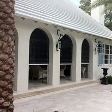 screened area