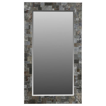 Arcadia Rectangle Mirror 84", Dark Gray