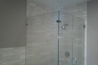 Master Bathroom Modern Honed Marble