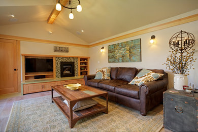 Elegant living room photo in San Francisco