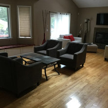Modern contemporary family room