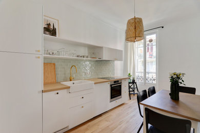 Idée de décoration pour une cuisine méditerranéenne.