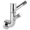 Brizo Bathroom Set in Chrome: 18 Inch Towel Bar With Rotating Double Robe Hook