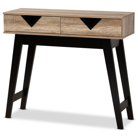 Cairo Modern Light Brown Console Table, 2 Drawer